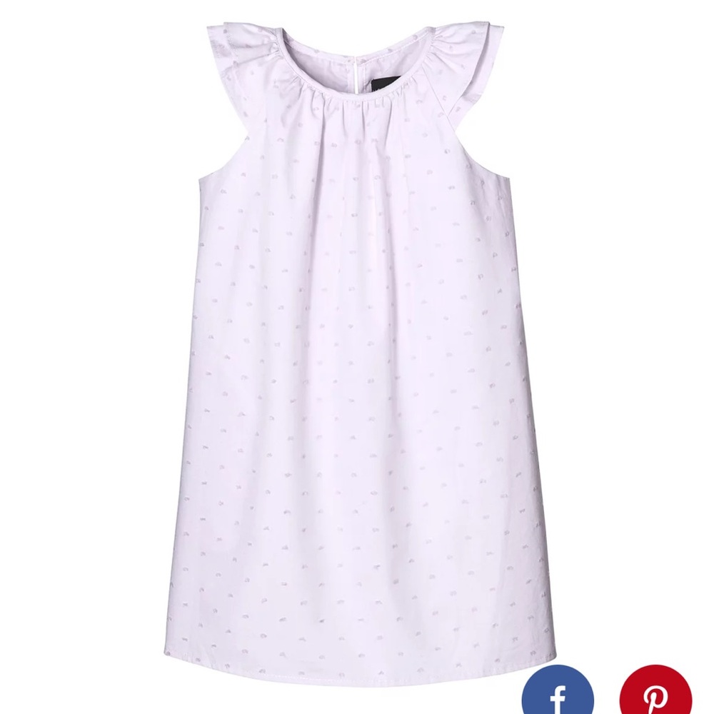 Victoria Beckham for target toddler lilac cap sleeve peasant dress with pockets!